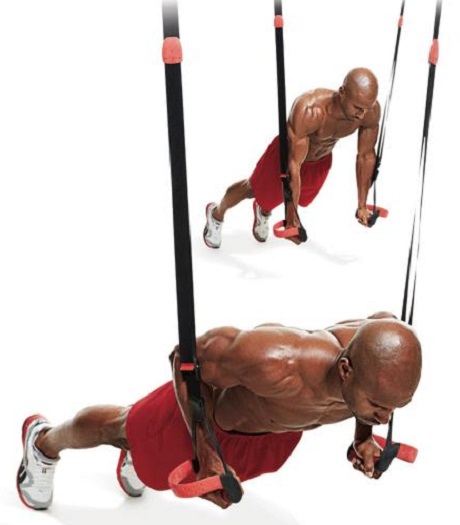 suspended push up